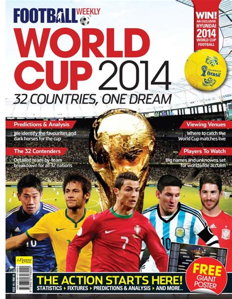 Football Weekly World Cup Magazine Get Your Digital Subscription