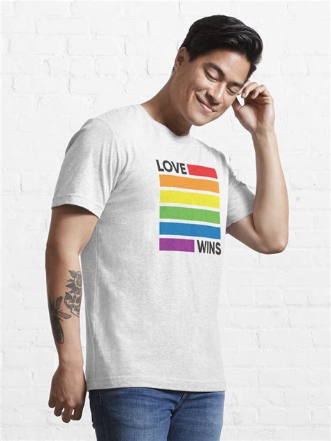 Rainbow Flag Love Wins Lgbt Pride T Shirt For Sale By Lgbtiq