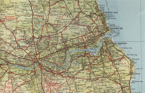 University Of Newcastle England Map