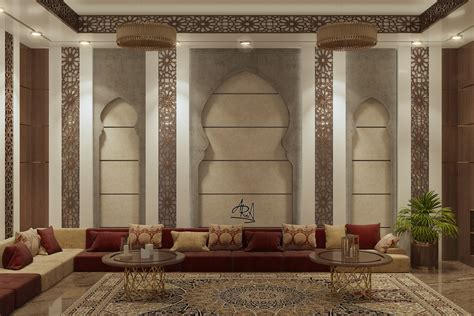 Arabic Majlis Interior Design On Behance