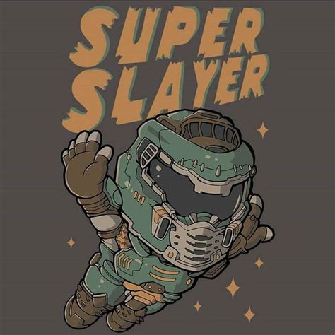 Doom Community On Instagram Super Slayer Crossover Art By Xmorfina92