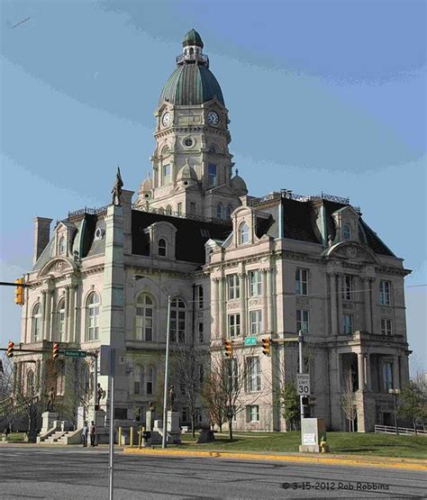 The Vigo County Courthouse Is A Courthouse In Terre Haute Indiana The