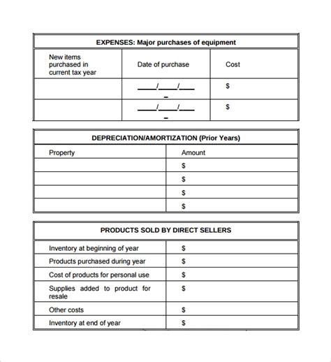 Free 6 Sample Self Employment Tax Forms In Pdf