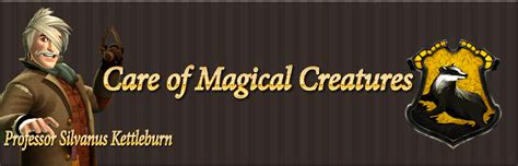 Care Of Magical Creatures Class Guide Hogwarts Mystery School