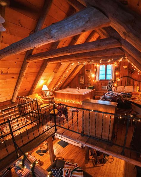 The Loftbedroom Area Cabin In Wisconsin Cabin Loft