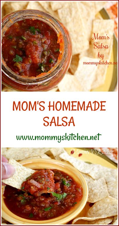Mommys Kitchen Recipes From My Texas Kitchen Moms Homemade Salsa
