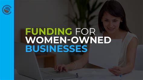Funding For Women Owned Businesses Youtube
