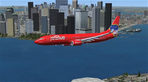 Jetblue Boeing 737 800 New York Bravest For Fsx