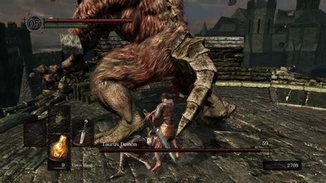 Dark Souls™ Remastered Taurus Demon Boss Fight Goliateczeks Youtube