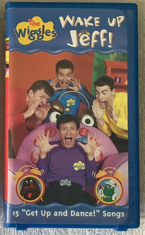 Pin By Gabe Giraldo On The Wiggles Wake Up Jeff 2000 Vhs The Wiggles