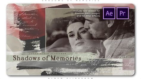Premiere pro motion graphics templates give editors the power of ae. Download Shadows Of Memories Album Slideshow Premiere Pro ...