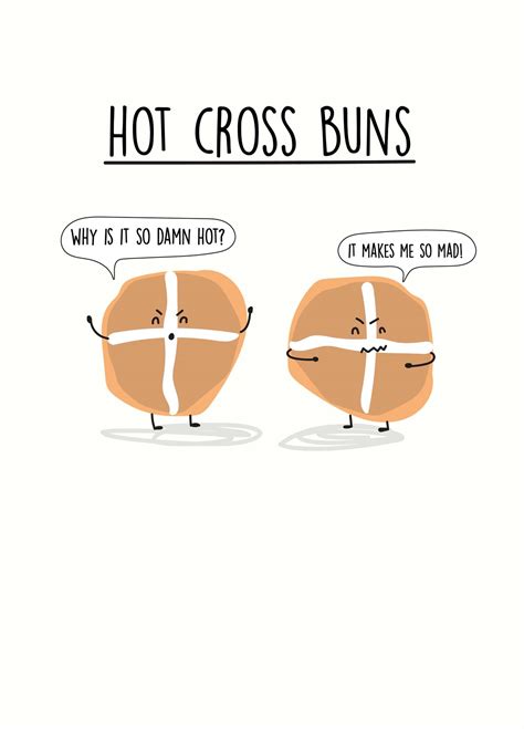 Hot Cross Buns Card Scribbler