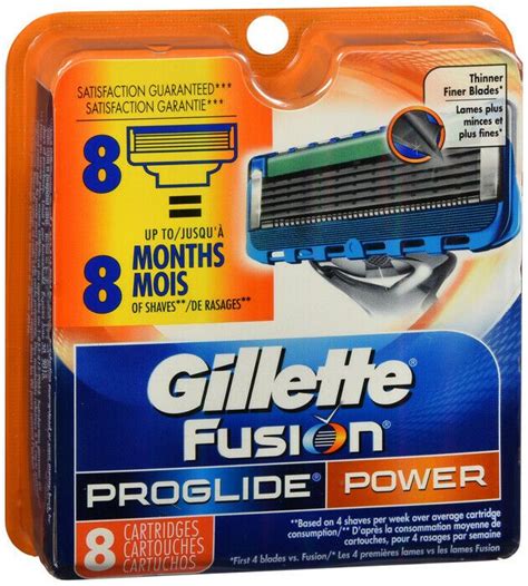 gillette fusion proglide power razor blades 8 cartridges ebay in 2022 gillette fusion