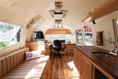 A Vintage Airstream Office Remodeled For New Camp Ground