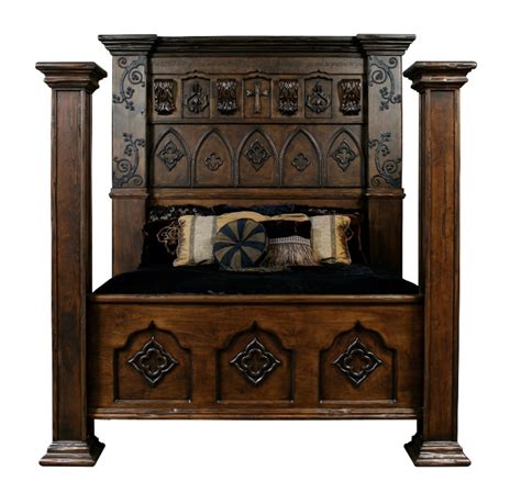 You have searched for gothic bedroom set and this page displays the closest product. Gothic high style bed high end bedroom set