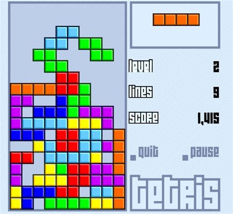 Play Tetris Evilvsera