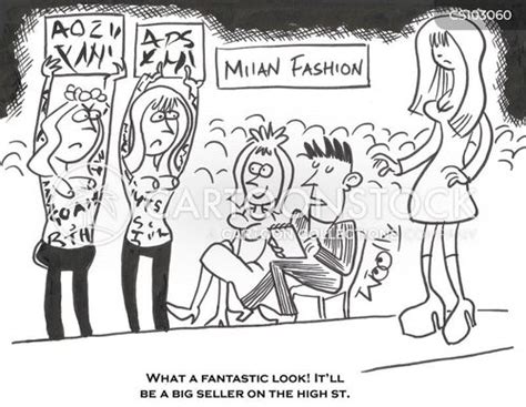 Fashion Models Cartoons And Comics Funny Pictures From Cartoonstock