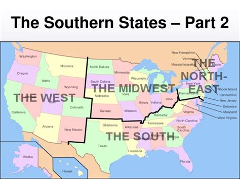 Ppt The Southern States Part 2 Powerpoint Presentation Free