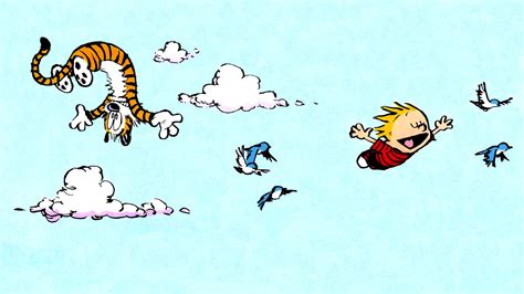 Calvin And Hobbes Flying Myconfinedspace