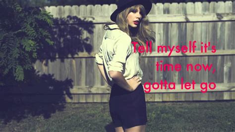 Red Taylor Swift Lyrics Hd Youtube