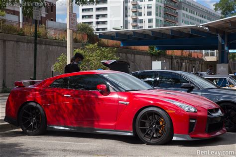 Red Nissan Gt R