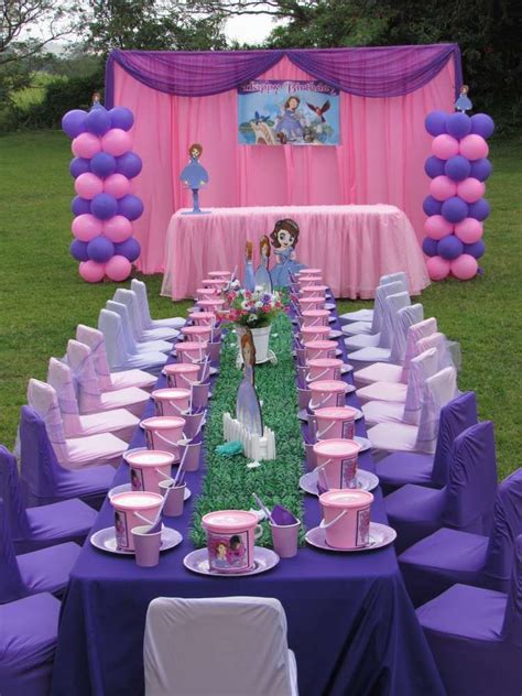 Princess Sofia Birthday Party Ideas Photo 2 Of 8 Princess Sofia