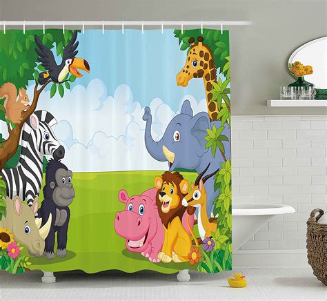 Shower curtains — wide assortment real reviews warrantyaffordable prices regular special offers and discounts up to 70%. Kids Decor Shower Curtain Kids Decor Children Nursery Room ...