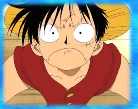 Luffys Angry Face Anime One Piece Pics