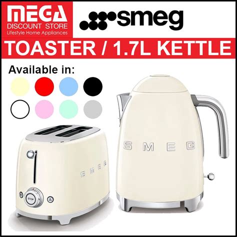 Smeg Klf L Kettle Tsf Toaster Bundle Available Shopee Singapore