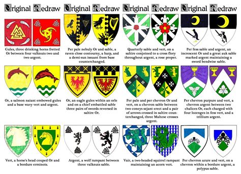 Heraldry Redraws 27 By Sigrdrifa1 On Deviantart Heraldry Heraldry