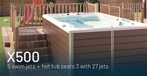 X500 Endless Pools Swim Spas Seven Seas Pools And Spas Swim Spa Hot Tub Swim Spa Hot Tub
