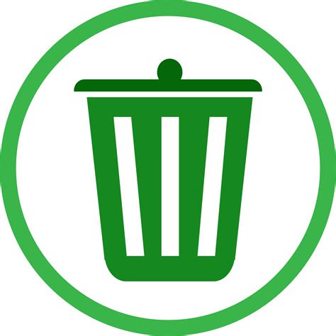 Trash Can Recycle Bin Icon 10161272 Png