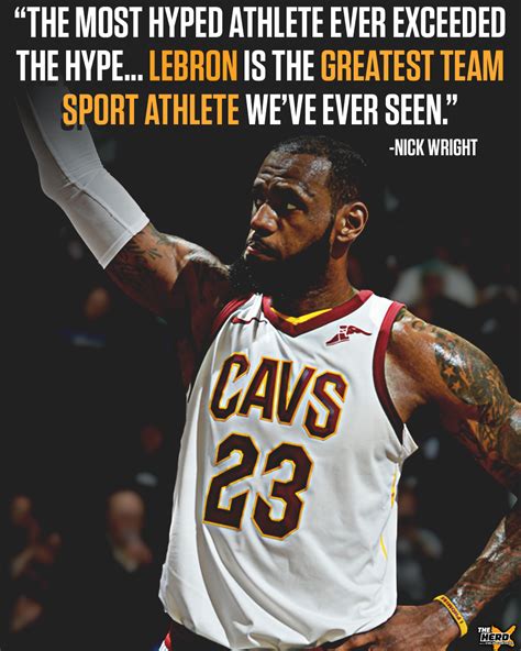 The Herd Nick Wright Lebron James Is The Greatest Team