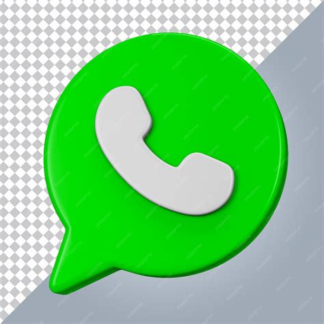 Premium Psd Whatsapp 3d Icon