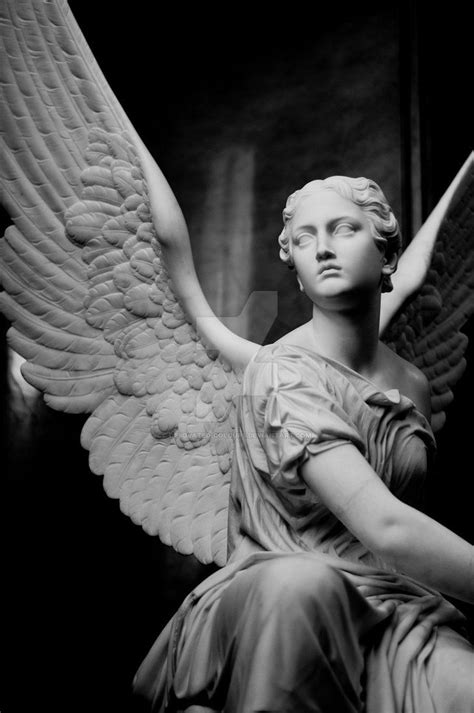 Angel By Desolated Colours On Deviantart In 2023 Angel Sculpture