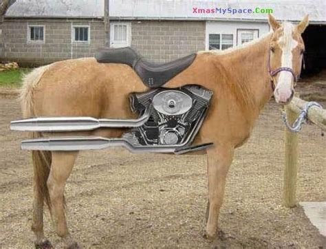 Turbo chargers, super chargers, an engine will put out more horsepower when it's warmed up and when the air going into it has less. How many horsepower does your ride have? Harleys for ...