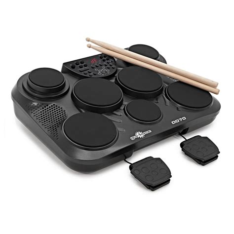 Dd70 Portable Electronic Drum Pads By Gear4music B Stock At Gear4music