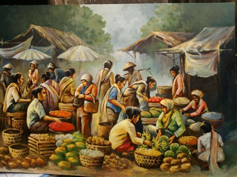 24+ Contoh Lukisan Tema Hubungan Antara Manusia Dengan Manusia Lain