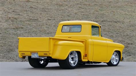 1955 Chevrolet 3100 Resto Mod Pickup At Indy 2021 As F2691 Mecum