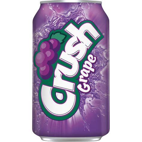 Crush Grape Soda 12oz Cans Pack Of 18