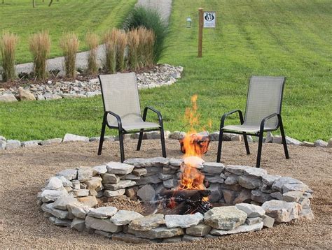 These Hometalkers Built Their Dream Stone Fire Pit Right Here For Under
