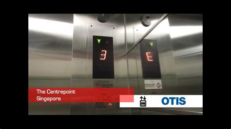 Modded OTIS Traction Elevators At The Centrepoint Singapore YouTube
