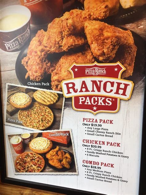 Menu At Pizza Ranch Pizzeria Grand Forks