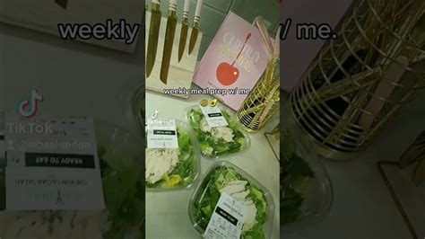 Salad Meal Prep ASMR YouTube