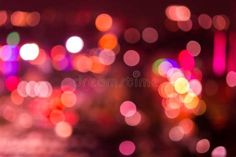 Abstract Texture Bokeh City Lights Stock Image Image Of Dark Holiday