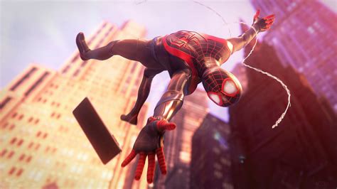 Marvels Spider Man Miles Morales Insomniac PlayStation Video Game Peter Parker Miles