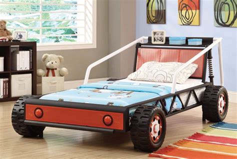 casual multi trace car bed race car bed kids bedroom sets cars