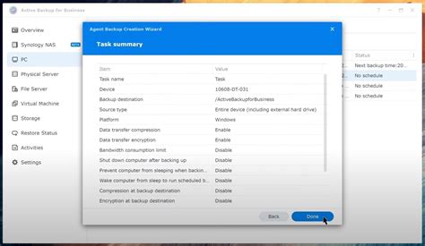 Review Of Synology Active Backup For Business ABB