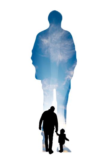 Creative Father And Son Silhouettes For Fathers Day Fathers Day