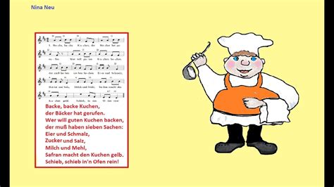BACKE, BACKE KUCHEN*♫ ТЕКСТ ЛЮБИМОЙ ВСЕМИ НЕМЕЦКИМИ ДЕТКАМИ ПЕСЕНКИ
